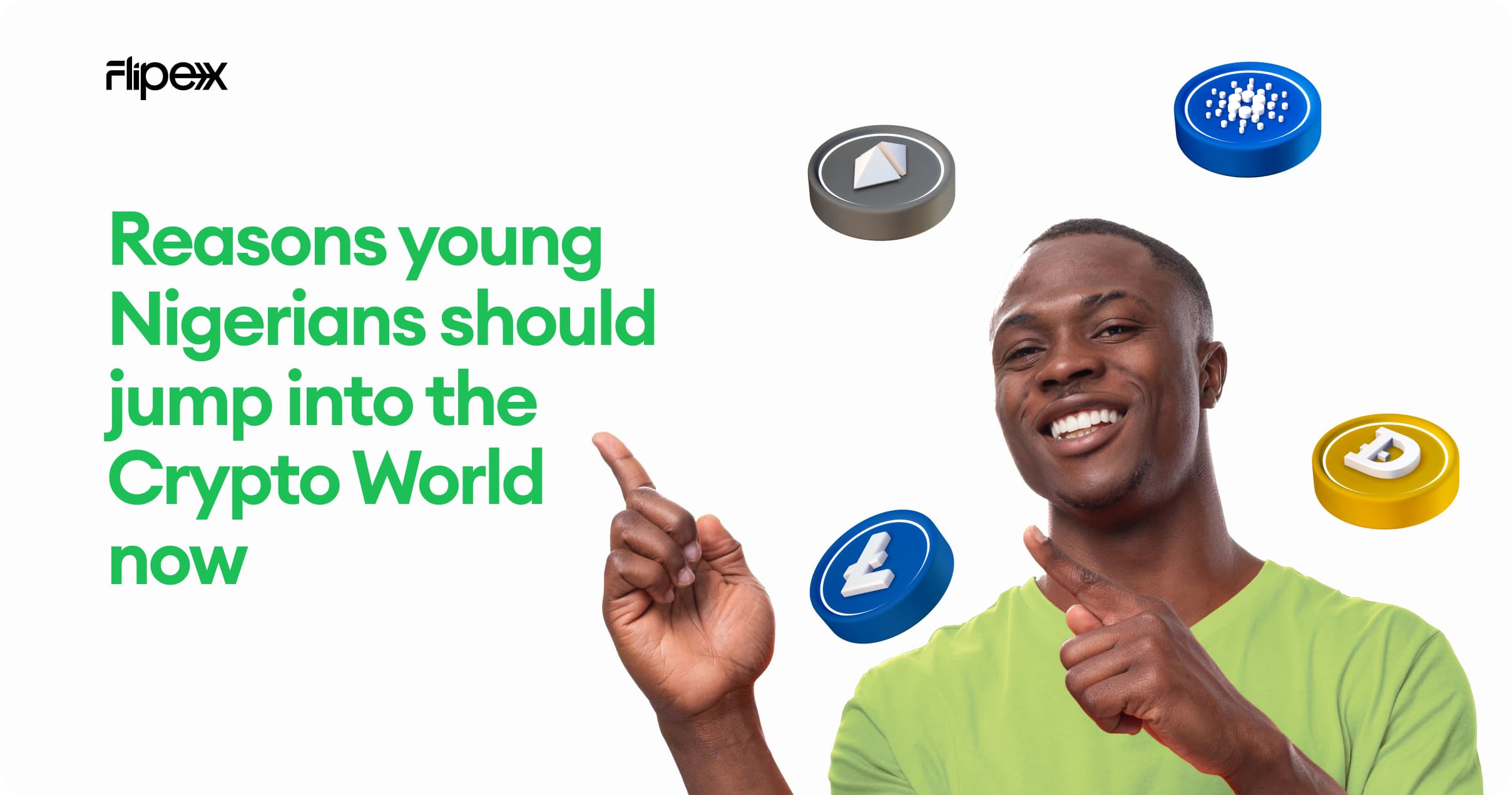 Reasons young Nigerians should invest in crypto on FlipEx - Gain insightful knowledge and build skills on crypto trading