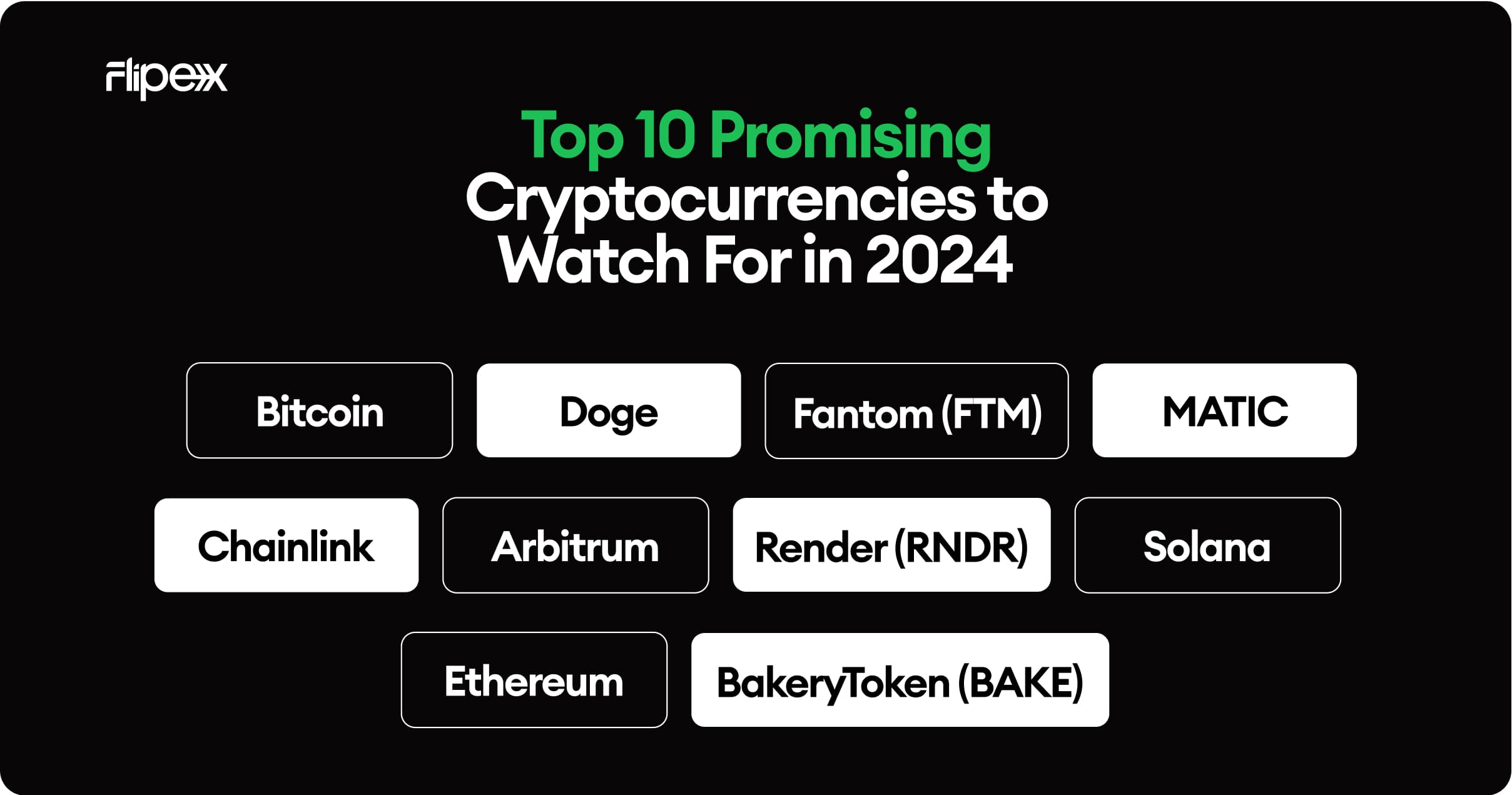 Top 10 Cryptos with High Potential in 2024 to Keep on Your Radar