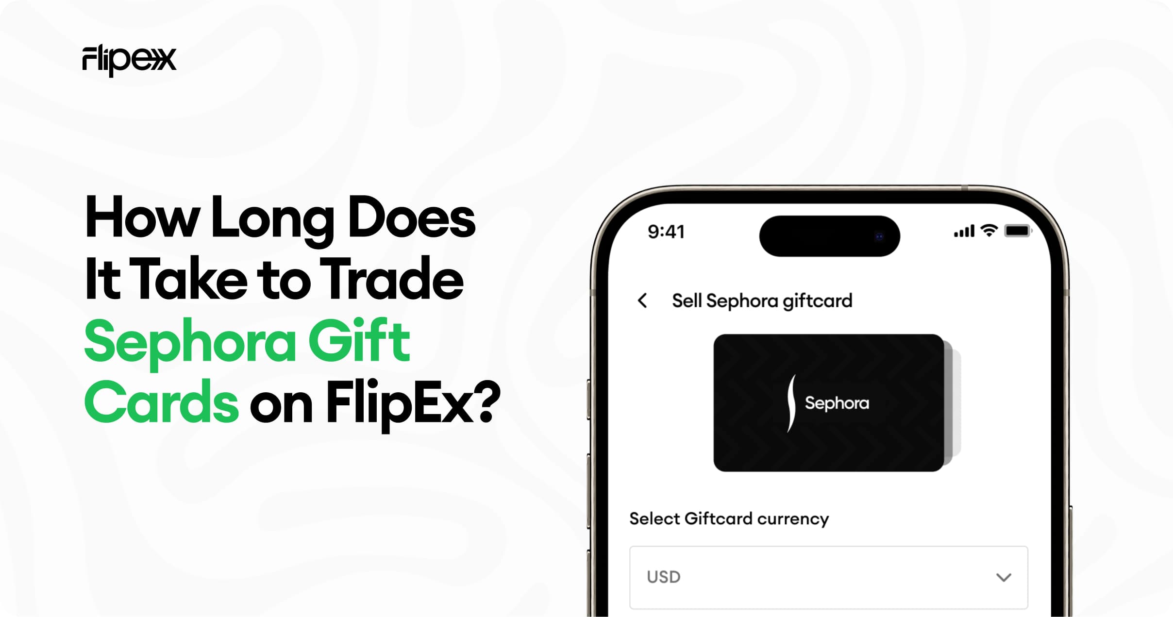 Find out the processing time for Sephora gift cards on FlipEx