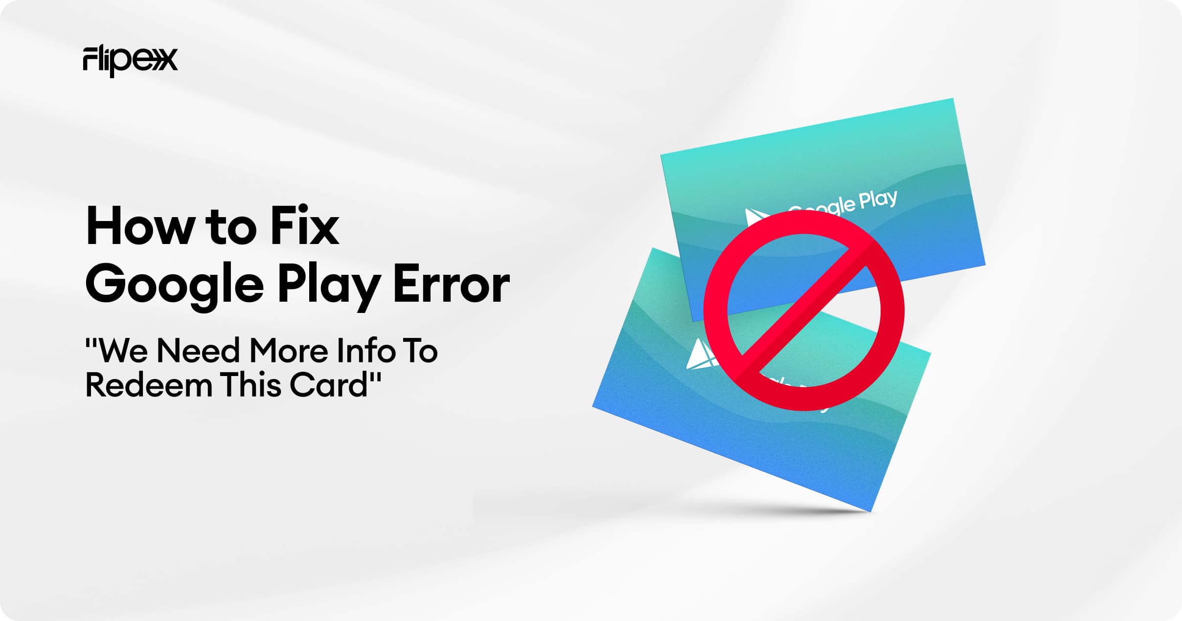 How to Fix Google Play More Info Gift Card Error