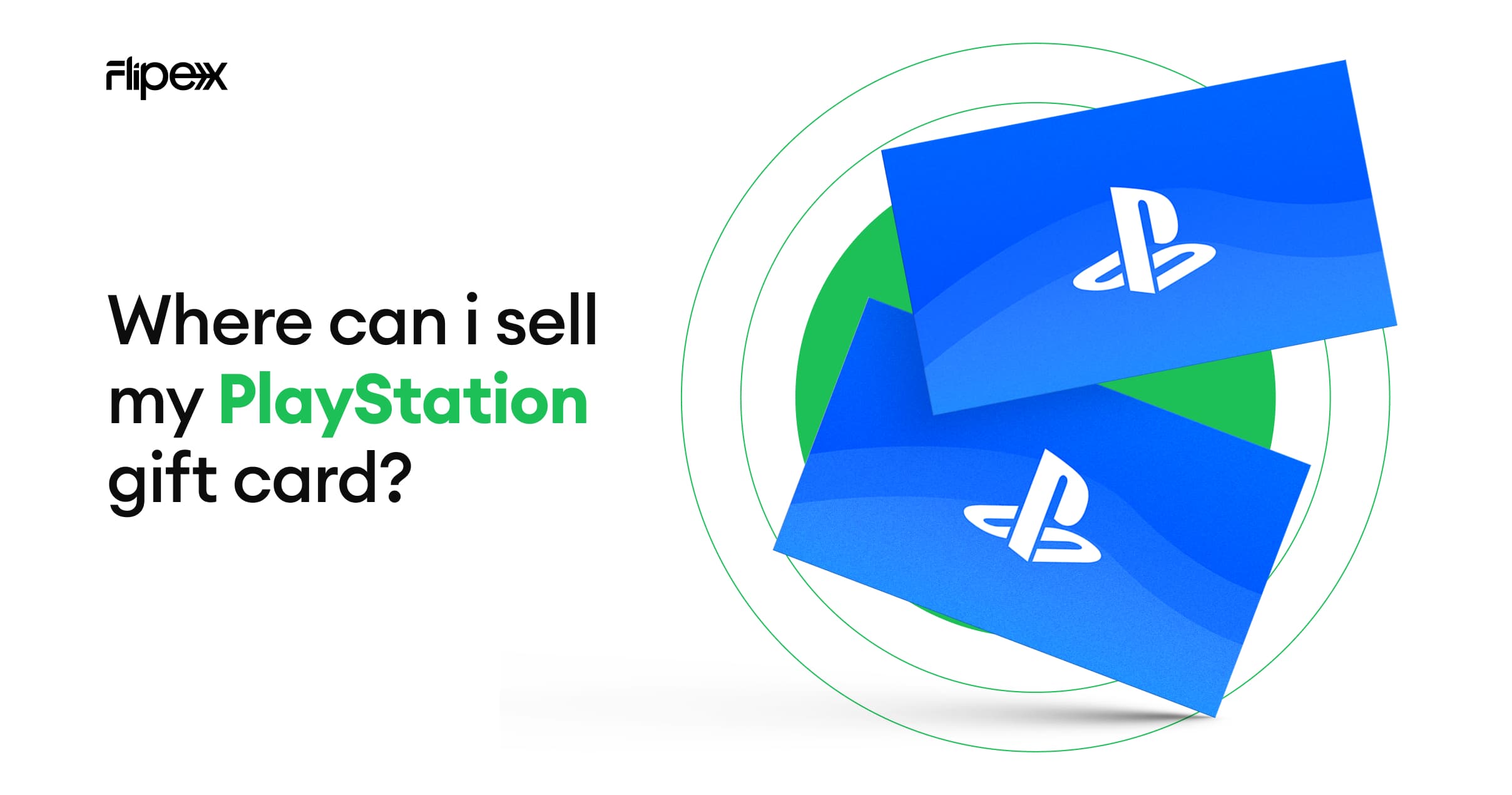 The right place to sell your PlayStation gift card is on FlipEx at top rates and fast payment