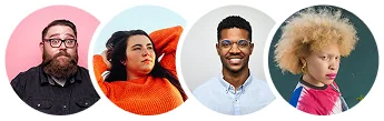 Avatars of FlipEx users